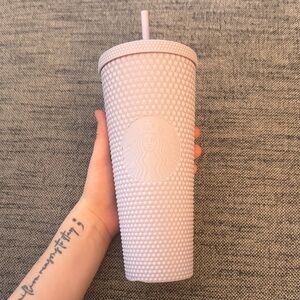 Starbucks 2021 Matte Lilac Lavender Studded Tumbler